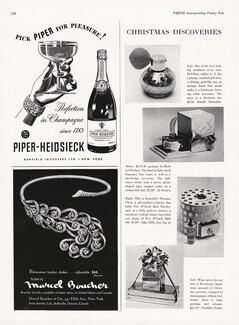Marcel Boucher 1950 Piper-Heidsieck, Richard Hudnut, Gourielli