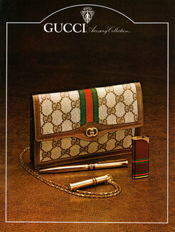 Gucci (Handbags) 1980 Accessory Collection, Pen, Lighter