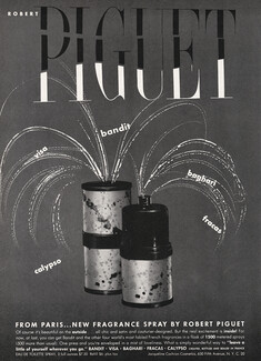 Robert Piguet (Perfumes) 1962 New Fragrance Spray