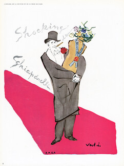 Schiaparelli (Perfumes) 1951 Shocking, Marcel Vertès