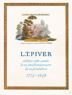 Piver (Perfumes) 1949 175th Anniversary