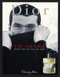 Christian Dior (Perfumes) 1999 Eau Sauvage, Zidane