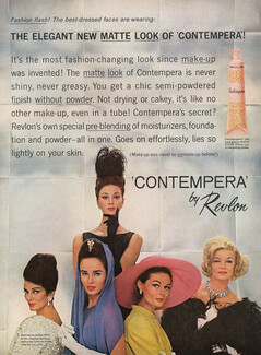Revlon (Cosmetics) 1962 Contempera, Jewels by Van Cleef & Arpels