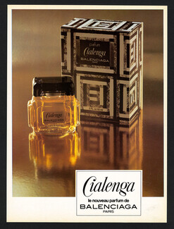 Balenciaga (Perfumes) 1974 Cialenga