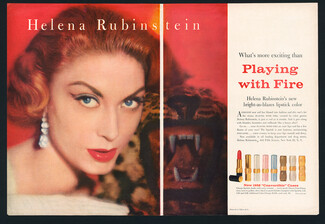 Helena Rubinstein 1957 Playing With Fire, Lipstick, Diamonds by Tiffany & Co.