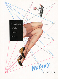 Wolsey Nylons 1947 Stockings