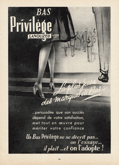 Privilège (Hosiery, Stockings) 1955