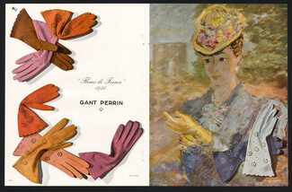 Gant Perrin (Gloves) 1946 Fleurs de France, Photo Elshoud