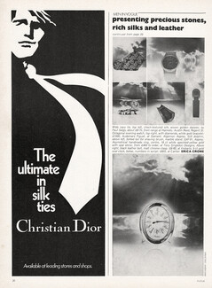 Christian Dior 1973 The ultimate in silk ties