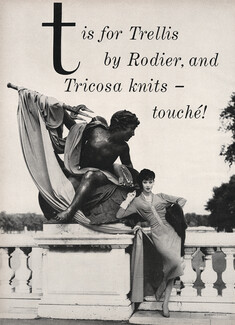 Rodier 1957 Fashion Photography