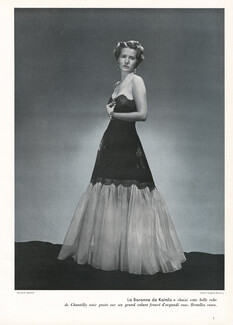 Maggy Rouff 1937 Baronne de Kainlis, Photo Eugène Rubin