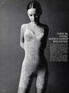 Warner's 1970 Costume-bermuda, Lycra, Photo Bugat