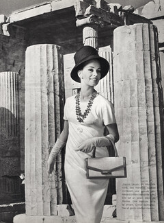 Jeanne Lanvin 1963 Sac, Gants Hermès