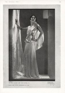 Chéruit 1931 Photo Demeyer, New Divided Skirt