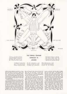 Lippé et Margot, Vera Heller, Mirande (Lingerie) 1931 Charles Martin, Nightgowns