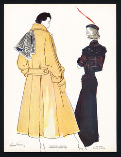 Madeleine de Rauch & Bruyère 1949 Manteaux, Pierre Simon