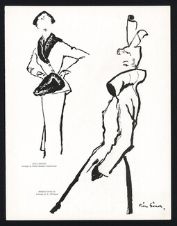 Jean Dessès & Robert Piguet 1949 Pierre Simon