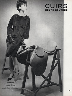 Cardin Boutique 1961 Selle d'Hermès, Photo Sieff