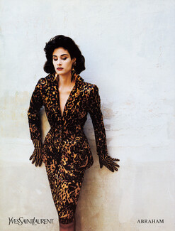 Yves Saint-Laurent 1986 Photo David Seidner, Abraham
