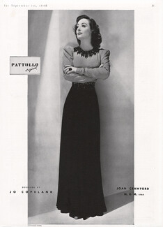 Jo Copeland 1940 Joan Crawford, Pattullo