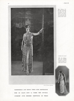 Callot Soeurs 1923 Mlle Jane Marnac, Embroidery