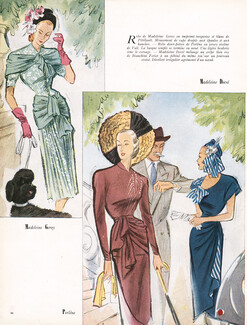 Madeleine Geroy, Perlène, Madeleine Decré 1947