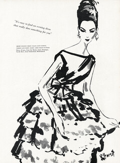 Alfredo Bouret 1960 Dress from Hardy Amies