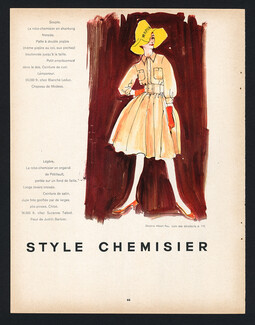Lempereur 1959 Albert Fau Fashion Illustration