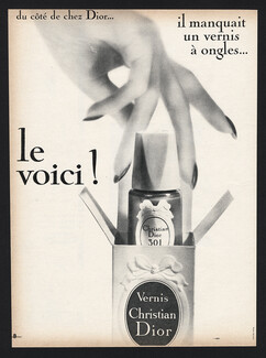 Christian Dior (Cosmetics) 1962 Vernis à ongles, Photo Moisdon