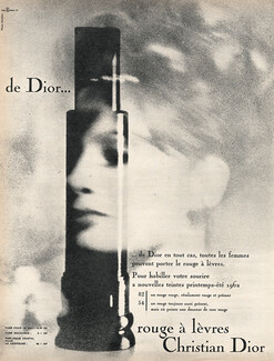 Christian Dior (Cosmetics) 1962 Rouge à lèvres, Photo Moisdon