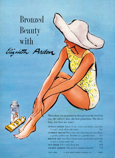 Elizabeth Arden 1962 Bronzed Beauty