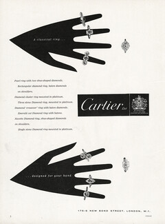 Cartier (High Jewelry) 1958 Diamond Ring
