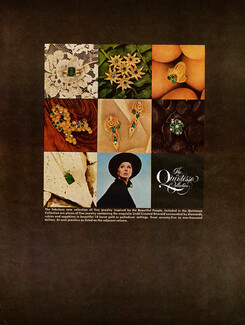 The Quintessa Collection 1968 Lindé Created Emerald
