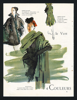 Balenciaga 1950 Le Vert, Sainville, Balmain, Piguet