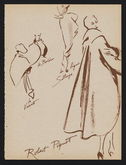 Robert Piguet 1949 Couturier's Digest