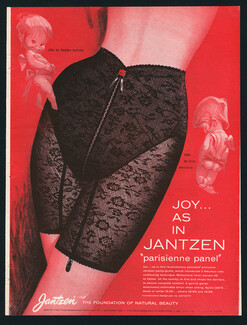 Jantzen (Lingerie) 1960 "Parisienne Panel" Panty Girdle
