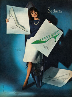 Seducta (Shoes) 1962 Photo Saurin, J. Langlais