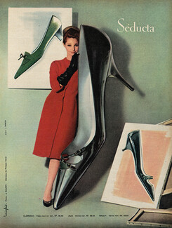 Seducta (Shoes) 1962 Photo Saurin, J. Langlais