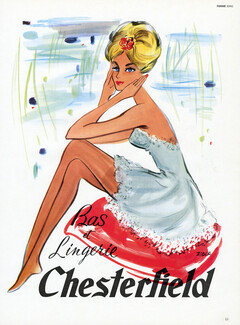 Chesterfield (Lingerie) 1959 Stockings, Paul Isola