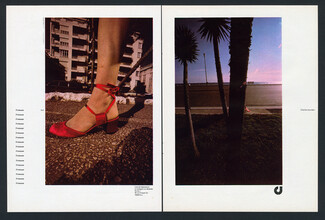 Charles Jourdan 1977 Photo Guy Bourdin, Modèle Frimousse