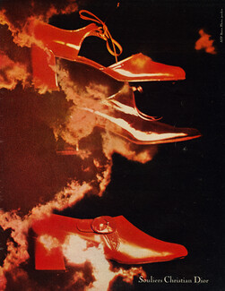 Christian Dior (Shoes) 1970 Photo Jaeckin