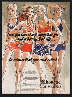 Silhouette (Swimwear) 1973 Sunsoakers