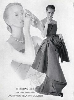 Christian Dior 1951 Coudurier Fructus Descher, Photo Skilford