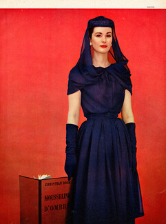 Christian Dior 1956 Mousseline d'Ombre, Photo Moutin