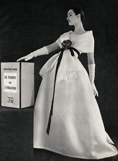 Christian Dior 1956 Le Temps de l'Organdi, Fashion Photography