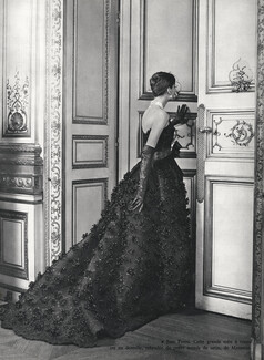 Jean Patou 1957 Robe en dentelle de Marescot