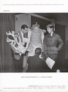 Jean-Denis Malclès 1953 Theatre Costume