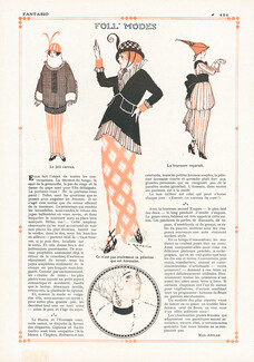 Foll' Modes, 1914 - Armand Rapeno, Texte par Mad-Apolam