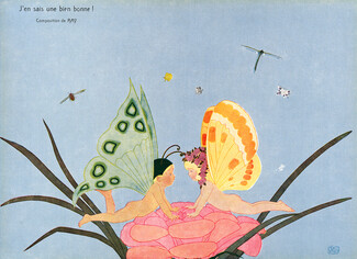 Jean Ray 1913 Butterfly Children, Kids
