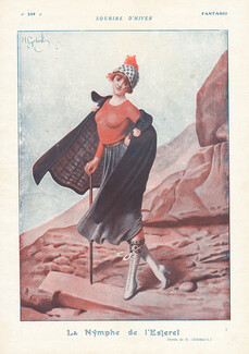 La Nymphe de l'Esterel, 1919 - Gerbault, Elegant Mountaineering